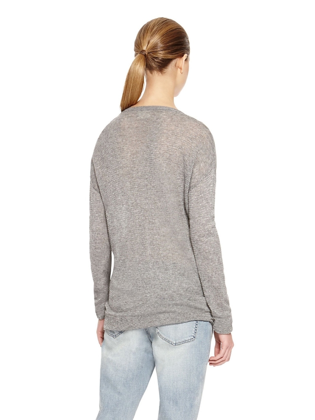 Image 2 of a product DKNYPURE V-NECK PULLOVER