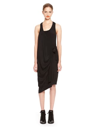 Image 1 of a product DKNYPURE RACERBACK TANK DRESS